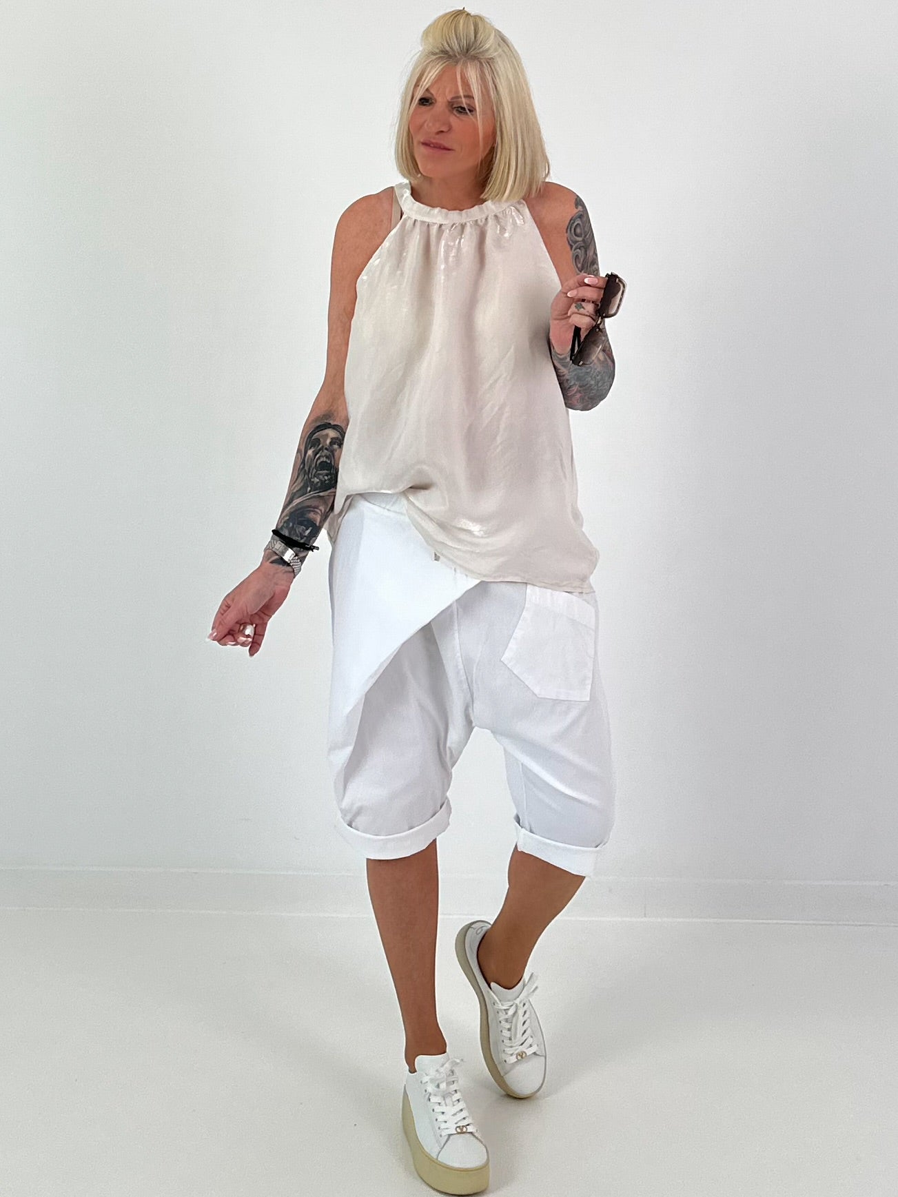 Leichtes Top - beige