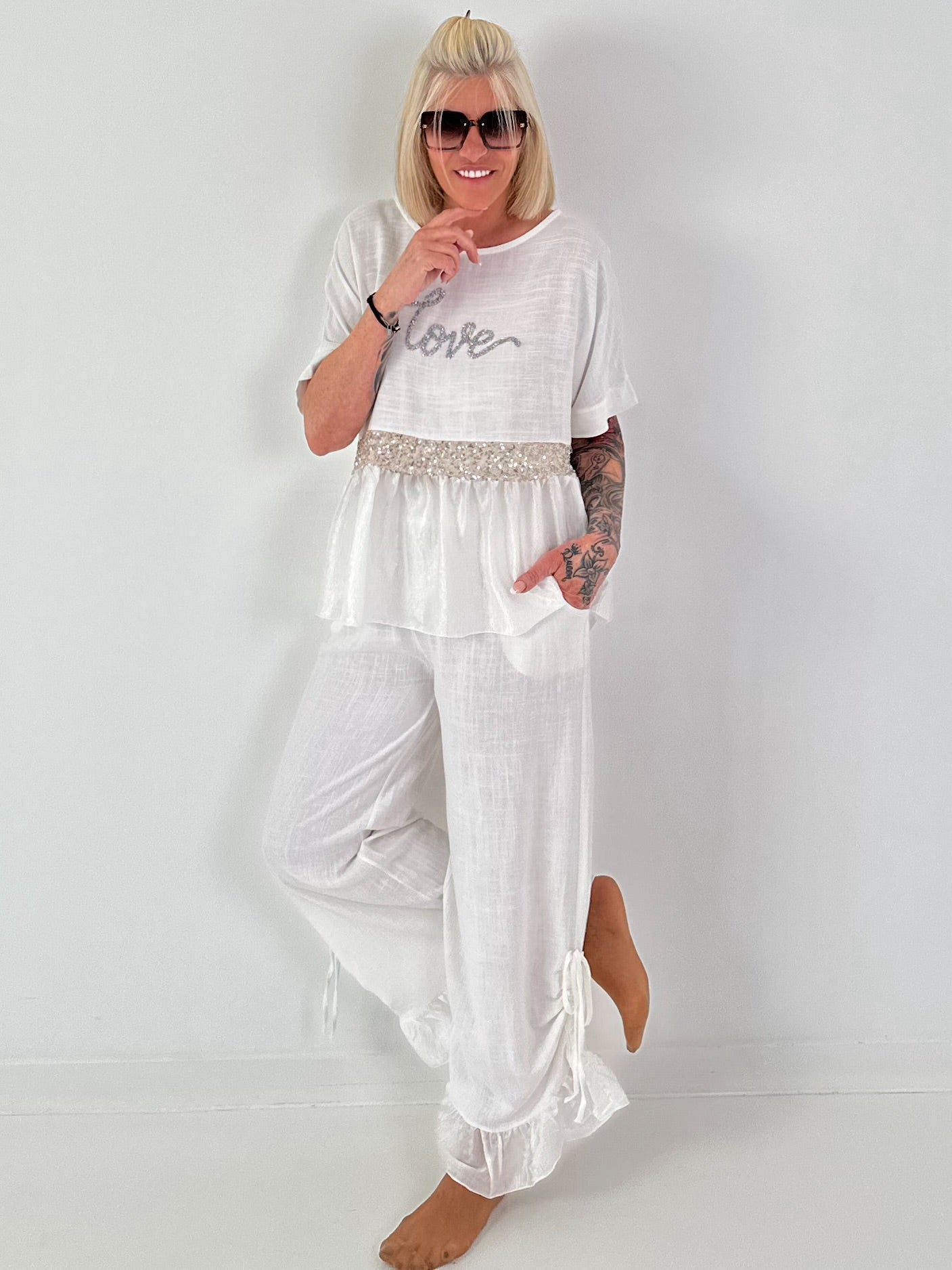 Two-piece Love - white