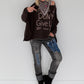 Sweater Dont Give Up - mokka