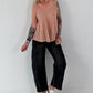 Plissee Top - rose gold