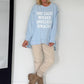 Sweater Und Zack! - hellblau
