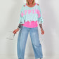 Cropped Sweater Happiness - mint
