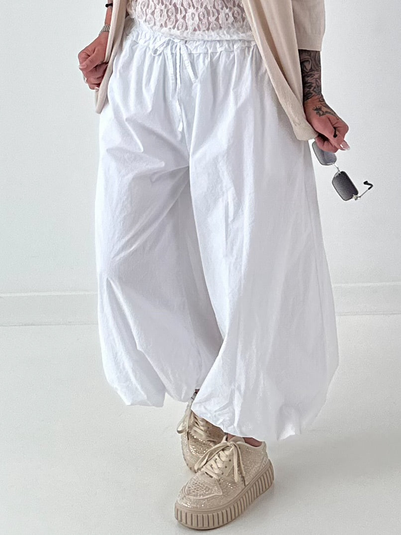 Ballon Hose  -weiss