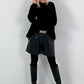 Turtleneck sweater model "NOIRA" - black