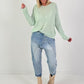 Pullover Modell "Light Essence" - mint