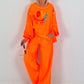 Sweater Love Yourself - neon orange