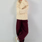 Chunky knit sweater - beige