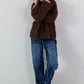 Chunky knit sweater - mocha