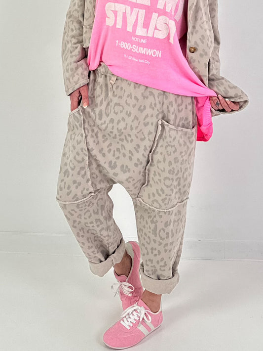 Baggy Hose Leo - beige (lieferbar ab 18.02.26)