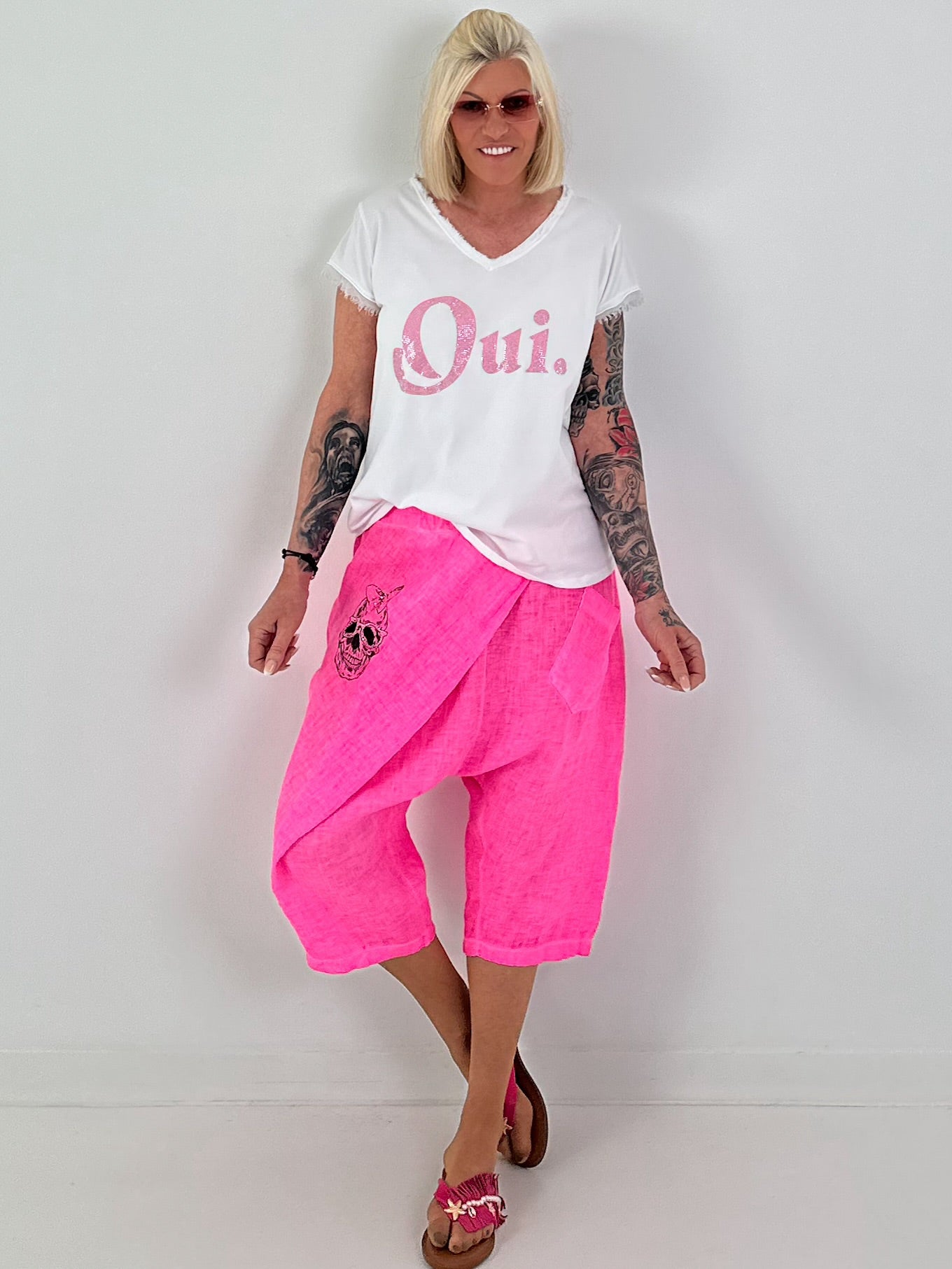 T-Shirt Oui - white