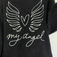 Zachte pullover My Angel - zwart