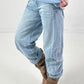 Jeans model "Twin Seam" - blue denim
