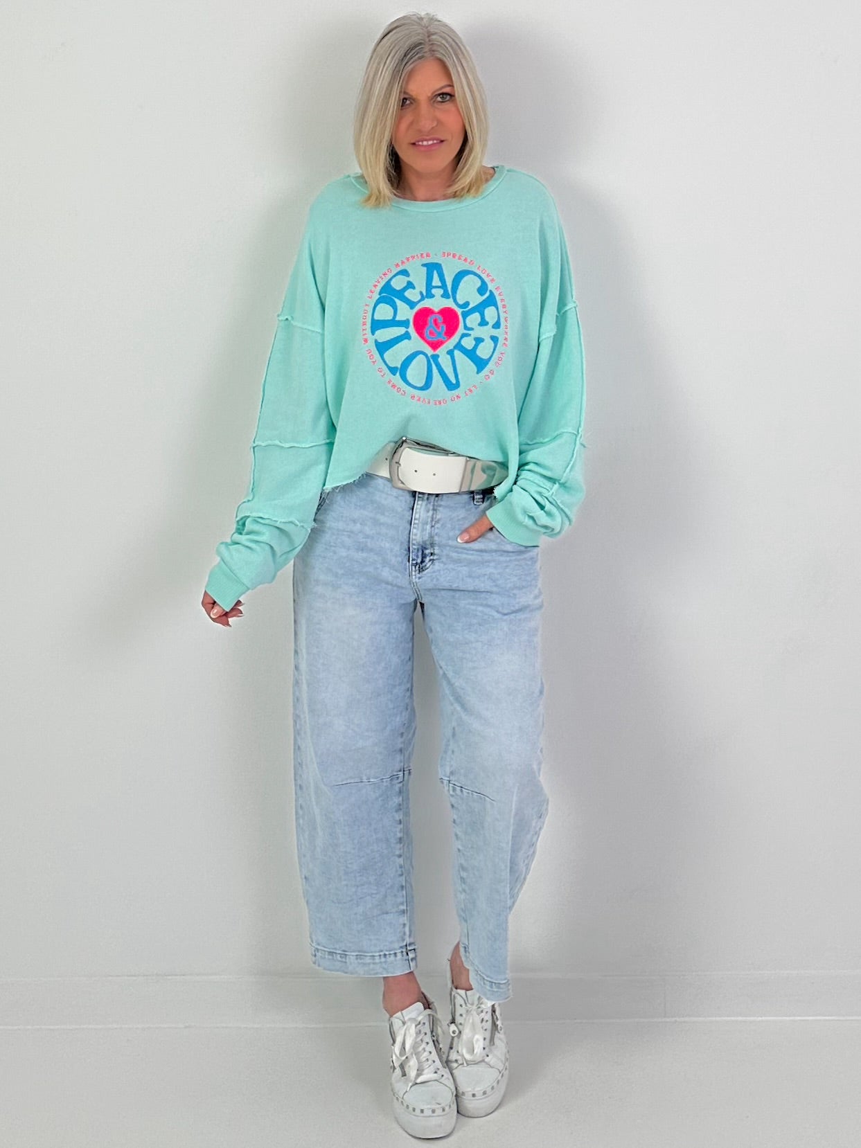 Bottle Jeans helle Waschung - lightdenim