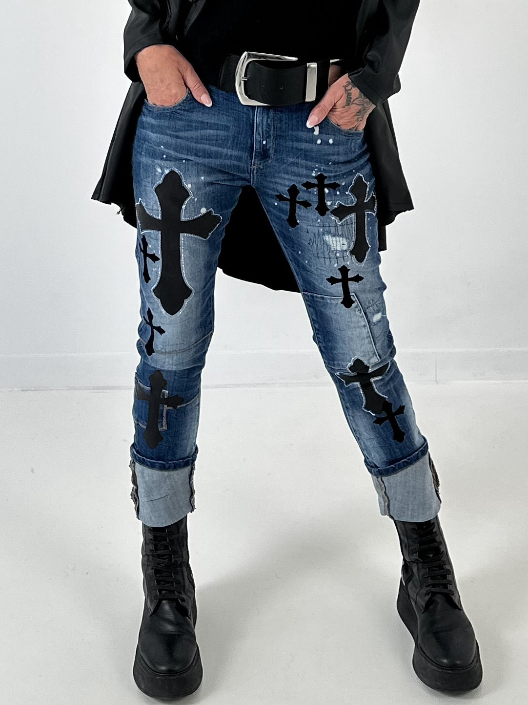 Jeans model "Crossfire" - denim