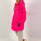 Mantel Modell "Flower Hope" - neonpink