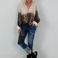 Tuniek met luipaardprint - luipaard-beige