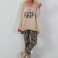 Oversized Shirt Finished - camel