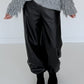 Vegane Lederhose 2 Looks - schwarz