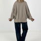 Sweatshirt mit happy Print - mude