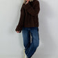 Chunky knit sweater - mocha