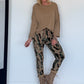 Kastiges Shirt - camel
