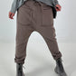 Sweatshirt Baggy mit aufgesetzten Taschen - taupe