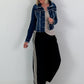Pants with elastic waist - black