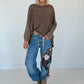 Jogg-Jeans im Used Look Horse - denim