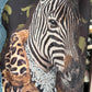 Jogg-Jeans im Used Look Zebra - denim