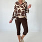 Capri pants - mocha