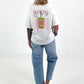 Sweatshirt Matcha - white