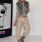 Bodywarmer in behaaglijke imitatiebont-look - muisgrijs