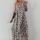 Leo Sommerkleid mit Raff-Detail - beige