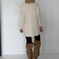 Longpullover - creme