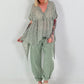 Asymmetrical Tunic Leo - khaki