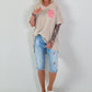 Oversized Shirt Summer - beige