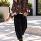 Bluse im Animal Print - leo-mehrfarbig