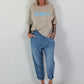 Oversized Shirt Sunset - beige