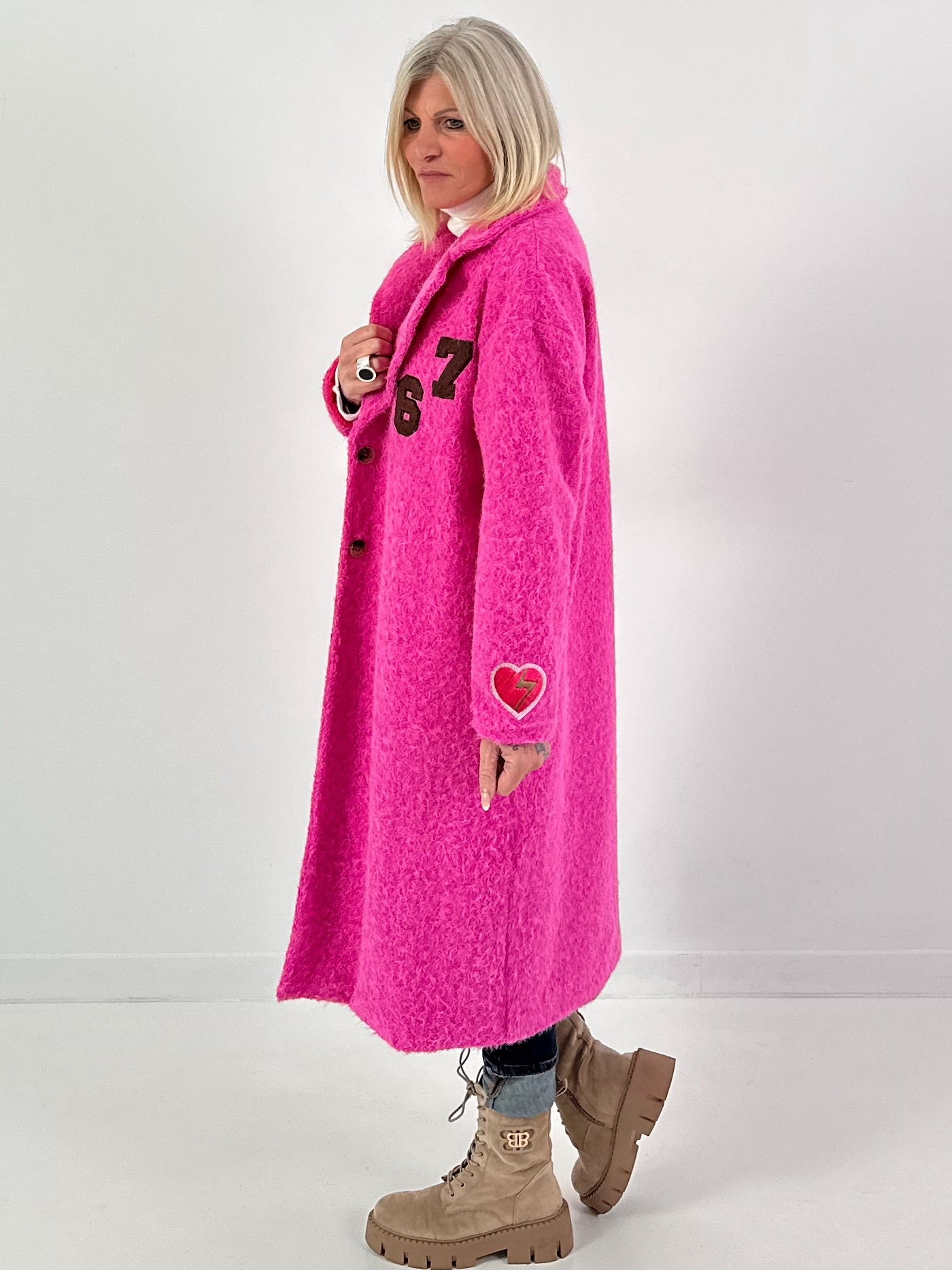 Jasmodel "Howdy Heart" - roze