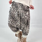 Harem pants model "Deep&amp;Wild" - beige-multicoloured