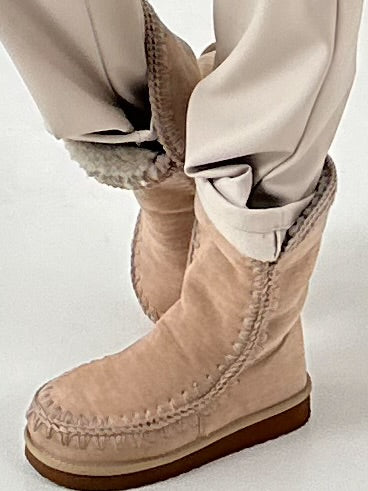 Bootie model "Urban Nature" - beige