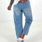 Flesje jeans - licht denim
