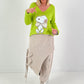 Trui model "Cozy Cutie" - groen