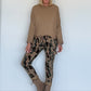 Kastiges Shirt - camel