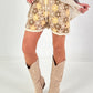 Crochet Shorts - beige-multicoloured