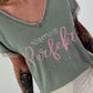 T-Shirt with statement print - khaki