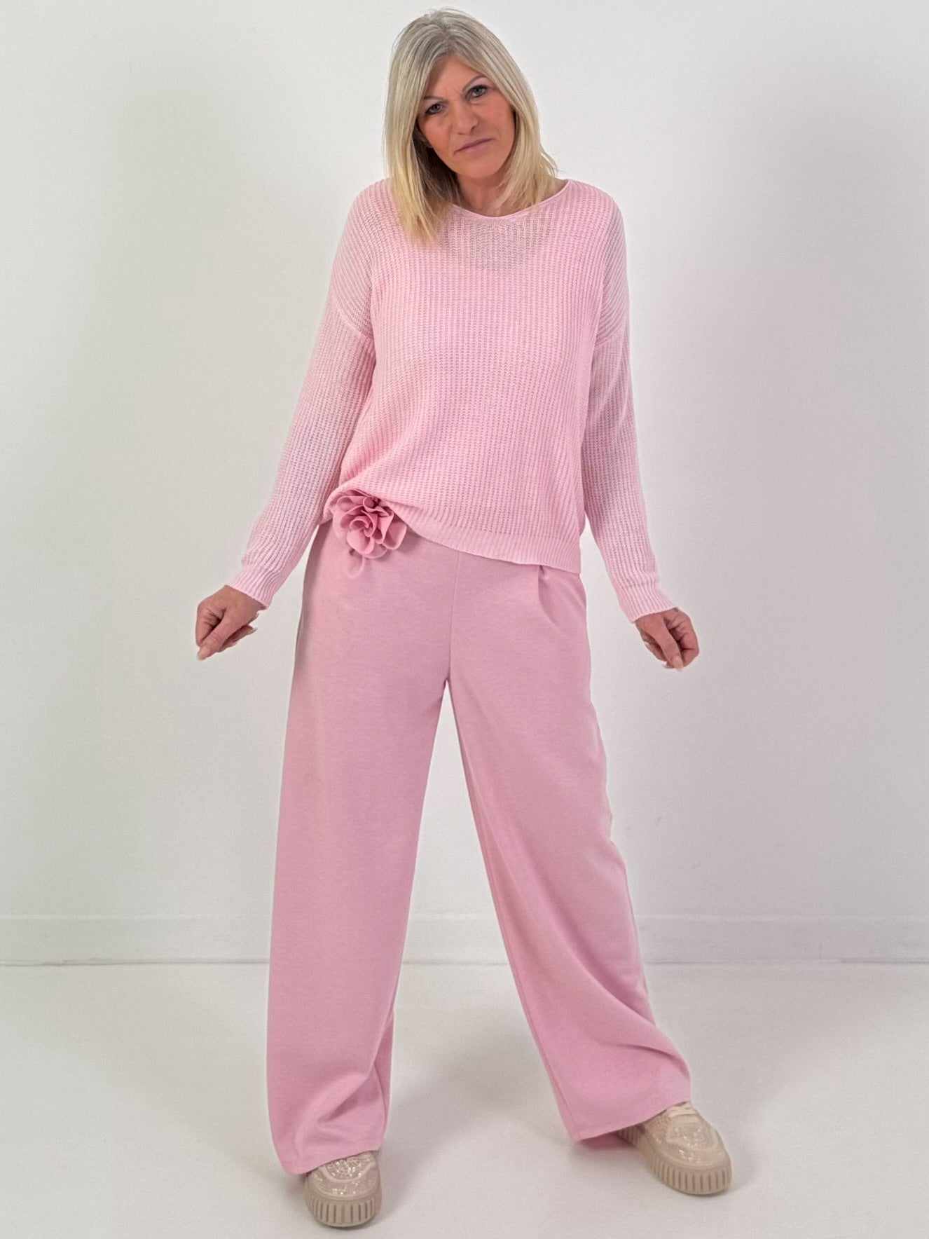 Hose Modell "Blossom Ease" - rosa