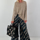 Oversized Shirt stone washed - mude