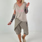 T-shirt with statement print - taupe