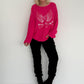 Weicher Pullover My Angel - pink